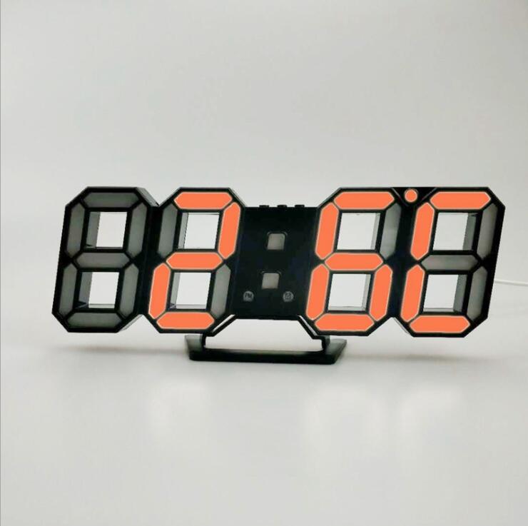 3D LED Wall Digital Clock PearlNestDecor.com