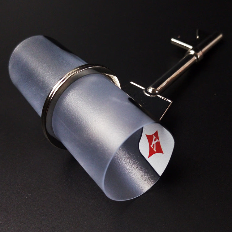 Transparent plastic playing CARDS CJD