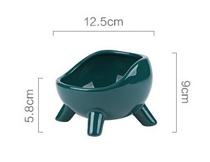 Cervical protection cat food bowl Pets Fashion