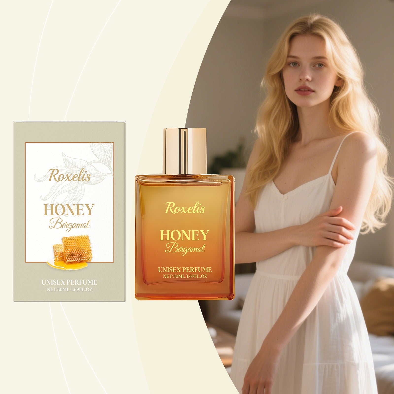 Honey Bergamot Unisex Perfume Tri Light Beauty