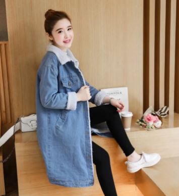 Loose Oversized Denim Jacket Pi-Mart