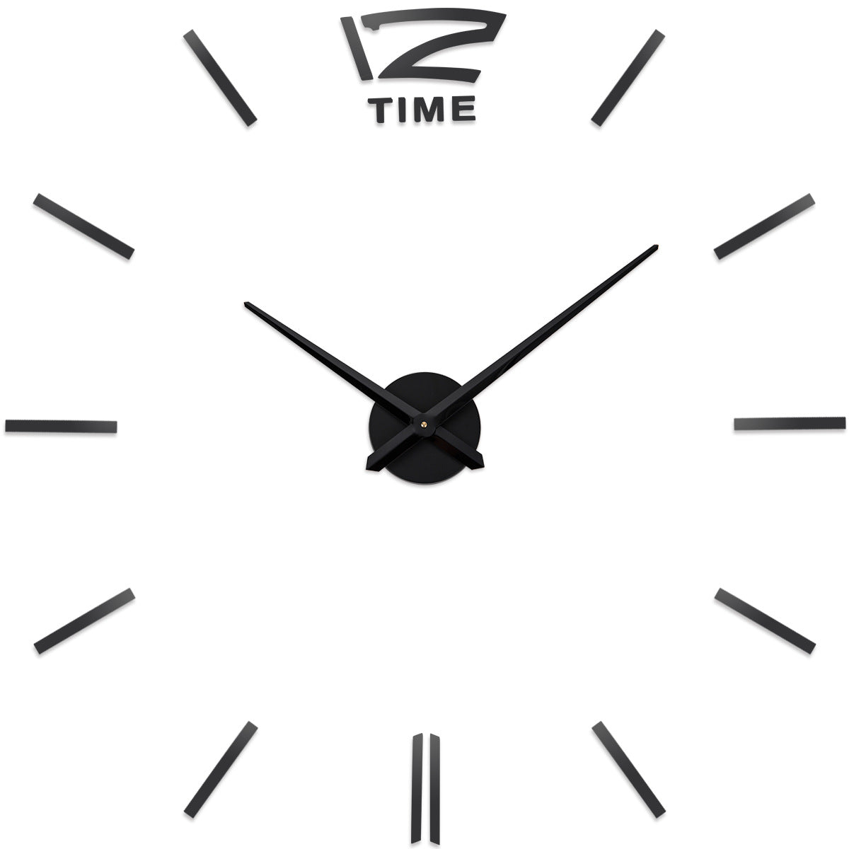 DIY creative fashion home decor acrylic wall clock PearlNestDecor.com