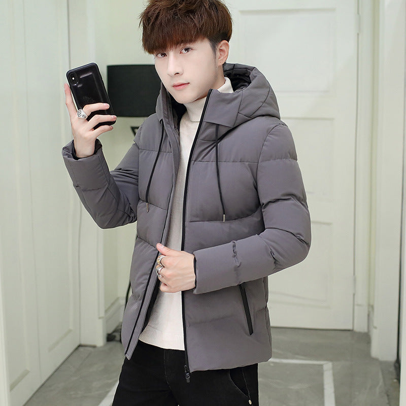 Warm down padded jacket Slim fashion padded jacket