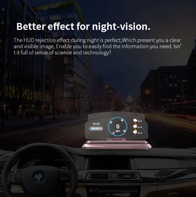 Smartphone Driver Heads Up Display CJD