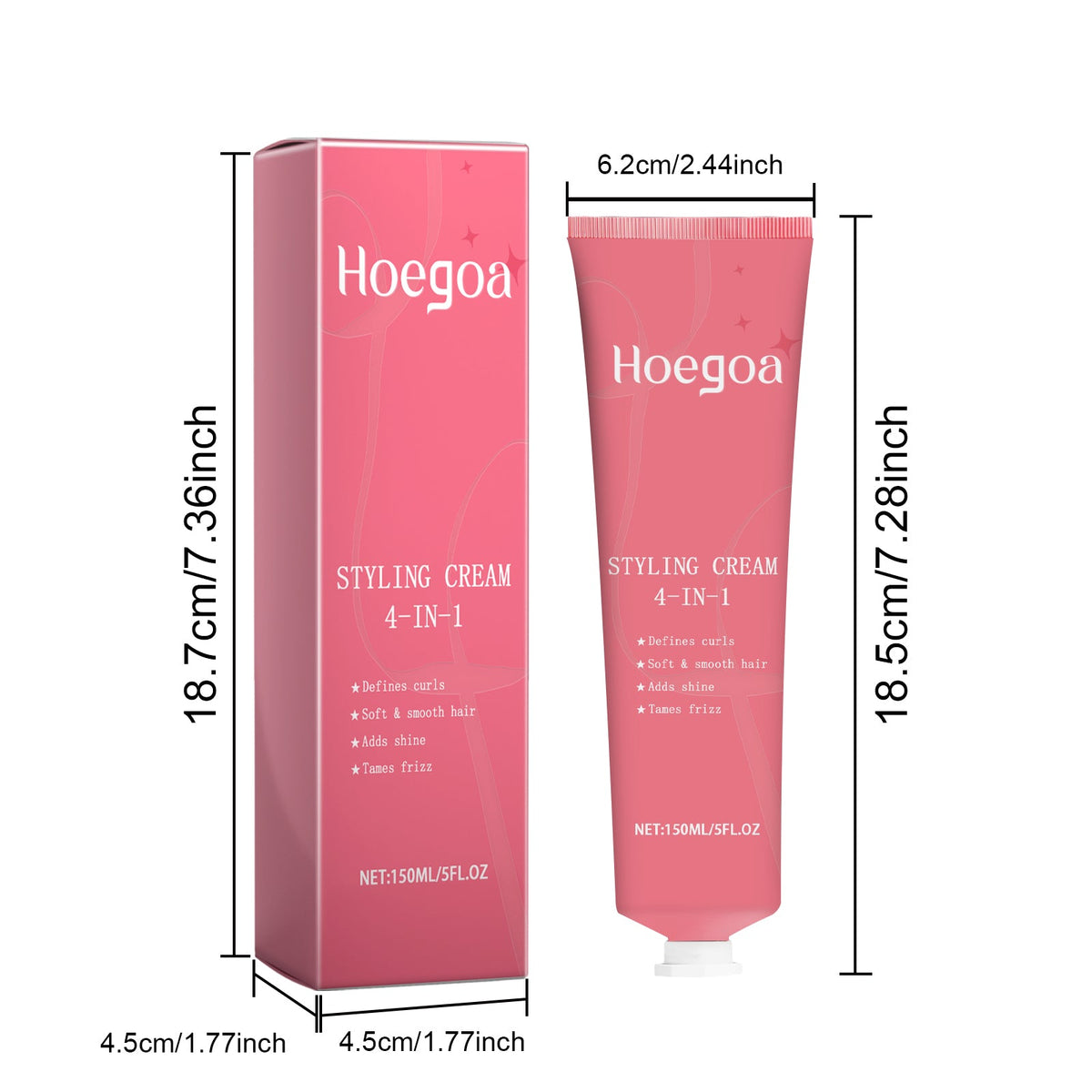 Hair Shaping Care Natural, Soft, Light, Moisturizing E Ssence Elastin 4 In 1 Hair Shaping Cream 150ml 1 Box Tri Light Beauty