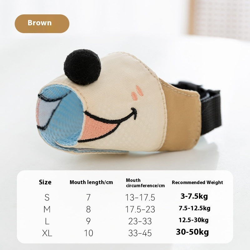 Dog Mouth Cover Muzzles Anti-bite Products Pets Fashion