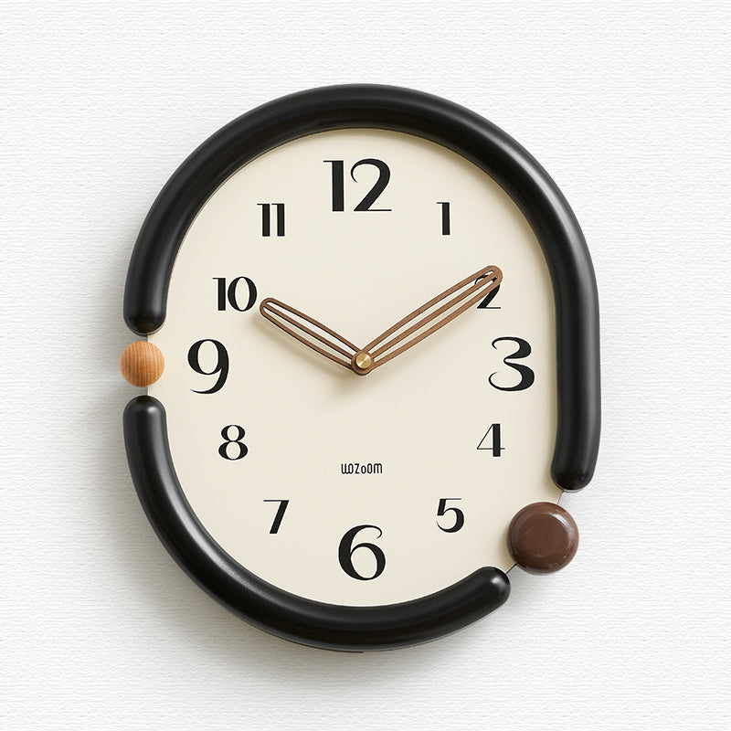 Creative Simple Living Room Punch-free Wall Clock PearlNestDecor.com