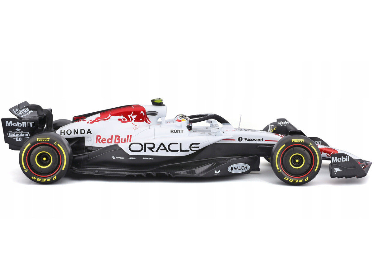 Red Bull Racing RB21 #22 Yuki Tsunoda "Oracle" Formula One F1 "Japanese GP" (2025) "Race" Series 1/18 Diecast Model Car by Bburago LuxuryLifeWay Online Store