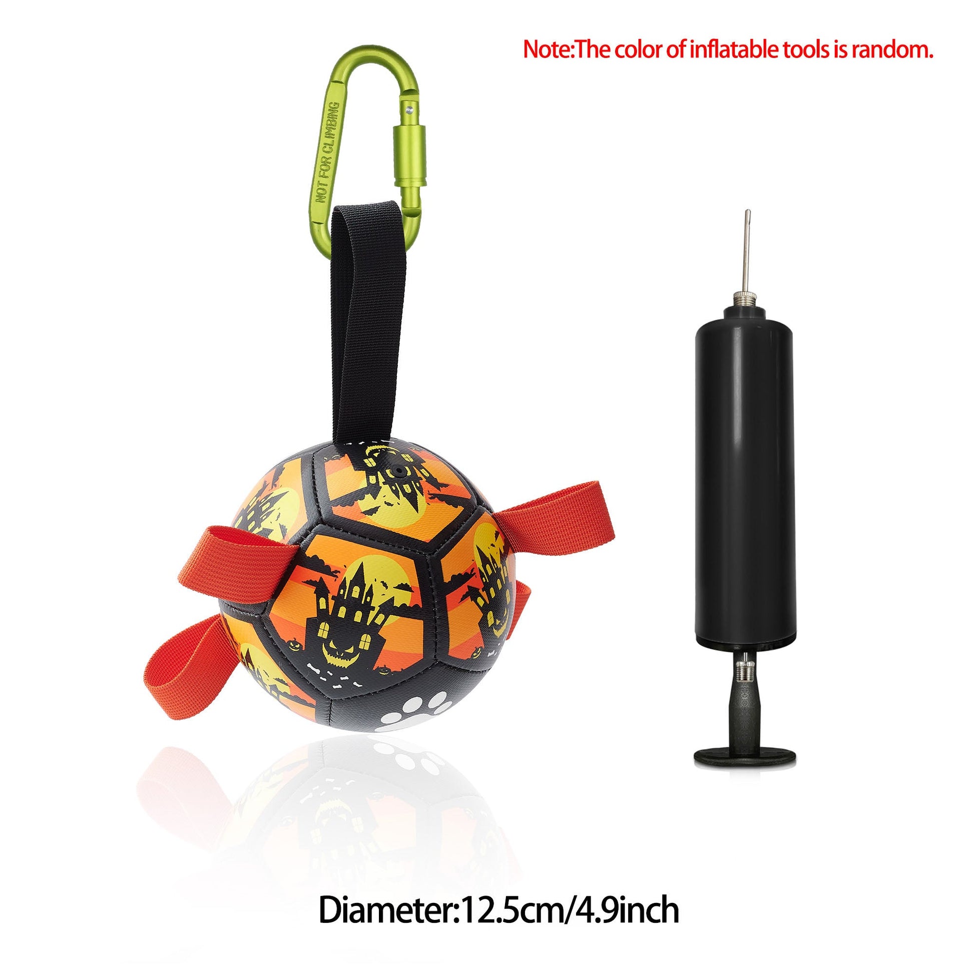 Interactive Dog Football Toy Soccer Ball Inflated Training Toy For Dogs Outdoor Border Collie Balls For Large Dogs Pet Supplies Pets Fashion