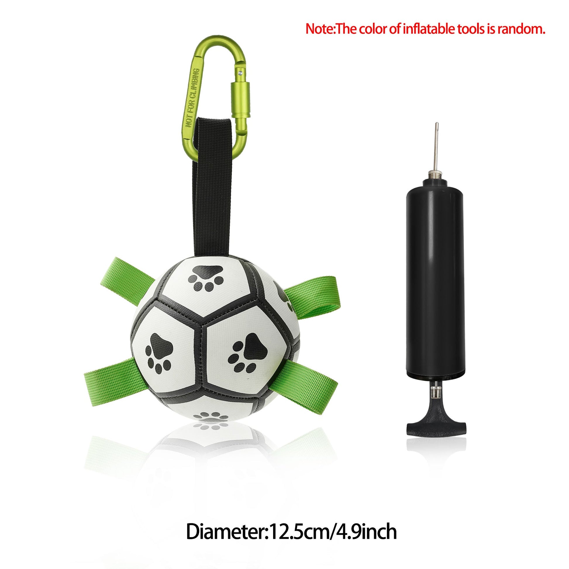 Interactive Dog Football Toy Soccer Ball Inflated Training Toy For Dogs Outdoor Border Collie Balls For Large Dogs Pet Supplies Pets Fashion