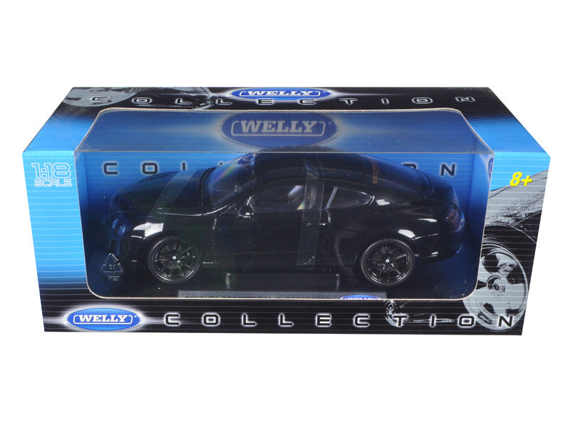 Bentley Continental Supersports Black 1/18 Diecast Car Model by Welly LuxuryLifeWay Online Store