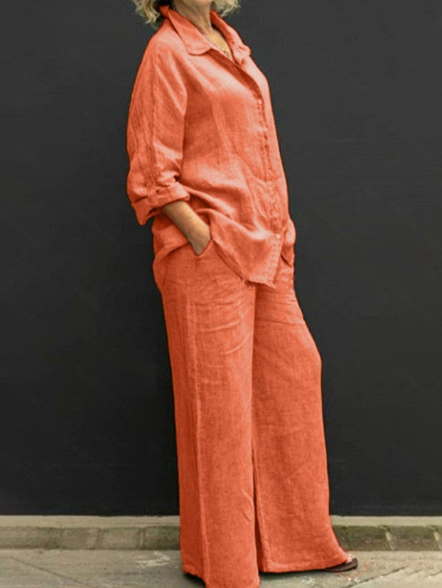 Women's Casual Urban Shirt Set NorixaFashion.com
