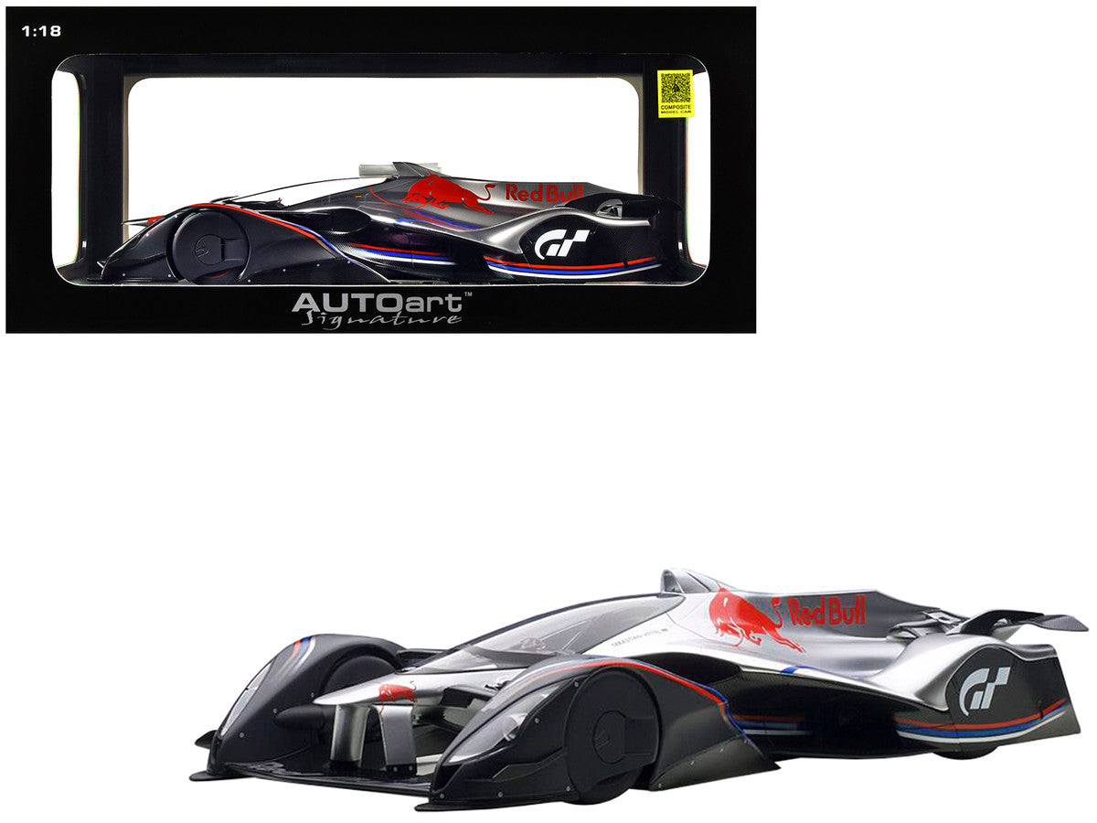Red Bull X2014 Fan Car Sebastian Vettel Hyper Silver 1/18 Model Car by Autoart LuxuryLifeWay Online Store