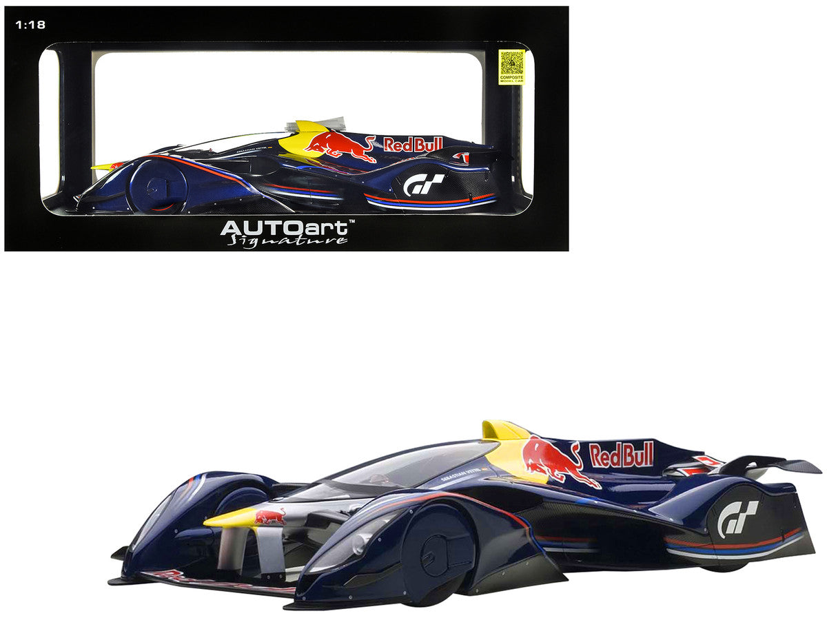 Red Bull X2014 Fan Car Red Bull Color Sebastian Vettel 1/18 Model Car by Autoart LuxuryLifeWay Online Store