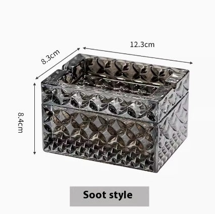 Bohemian Crystal Ashtray For Men's Gifts