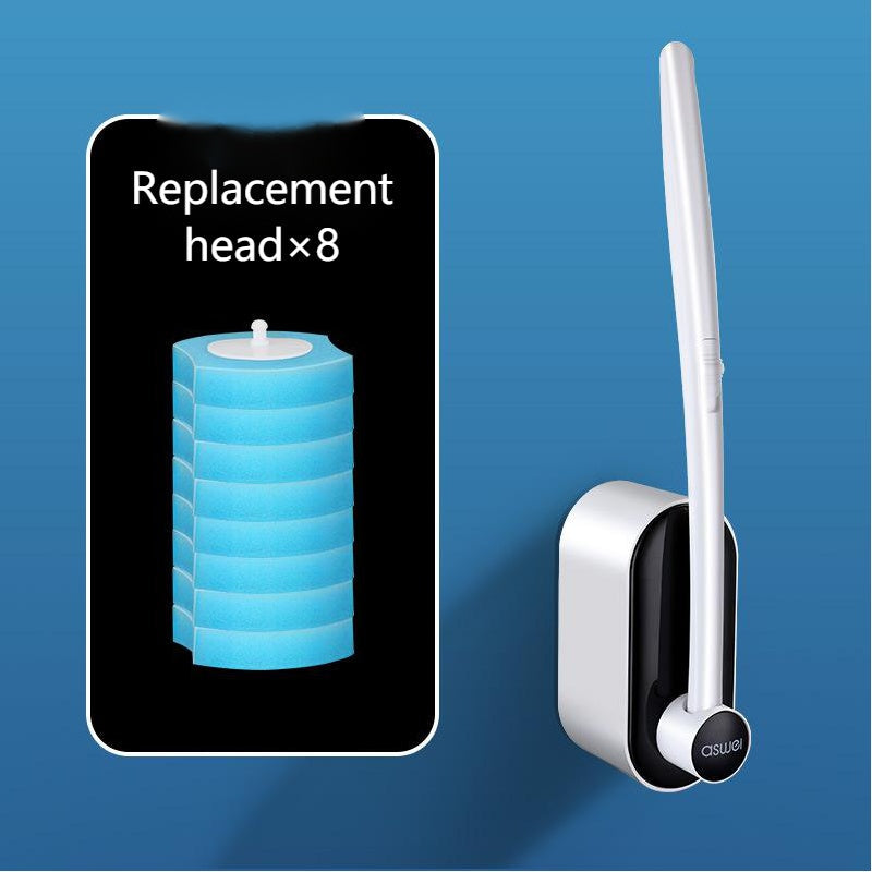 Disposable No Dead Angle Toilet Cleaning Brush Best YouTube Store
