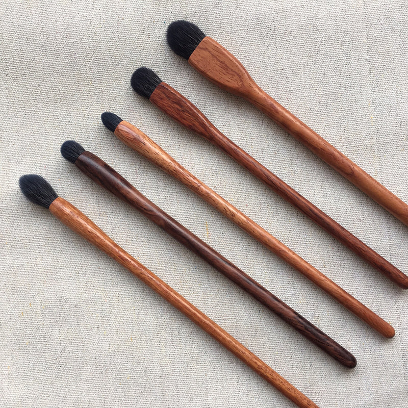 Rosewood makeup brush