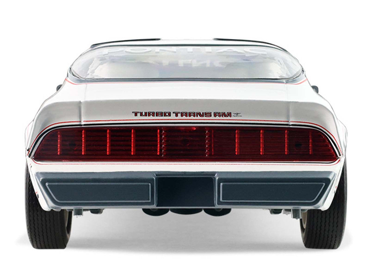 1980 Pontiac Firebird Trans Am T/A "Official Pace Car 58th Annual Pikes Peak Auto Hill Climb" White with Gray Top and Hood Graphics with White Interior 1/24 Diecast Model Car by Greenlight LuxuryLifeWay Online Store