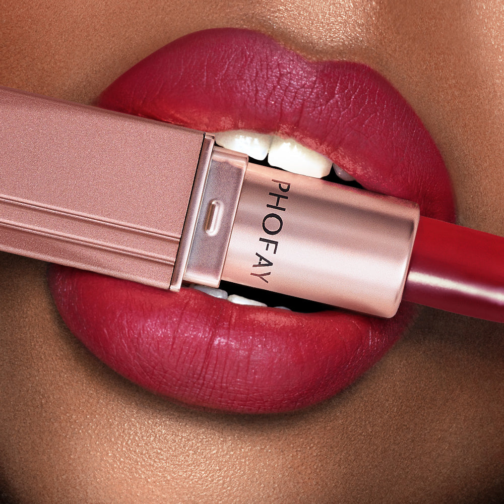 PHOFAY Matte Lipstick LadyShow.Store