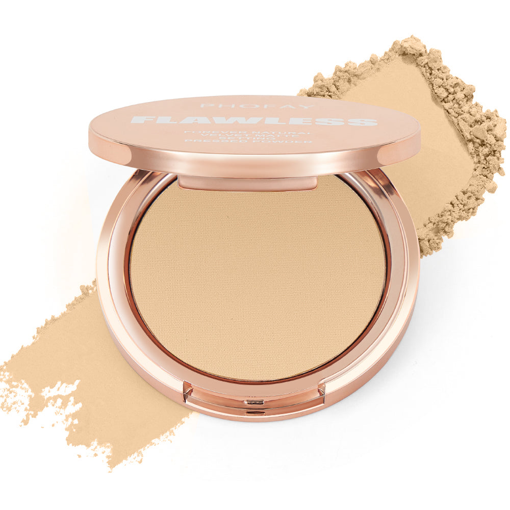 PHOFAY Matte Setting Pressed Powder LadyShow.Store