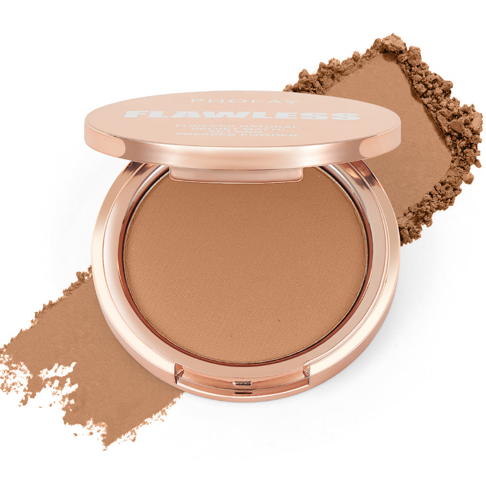 PHOFAY Matte Setting Pressed Powder LadyShow.Store