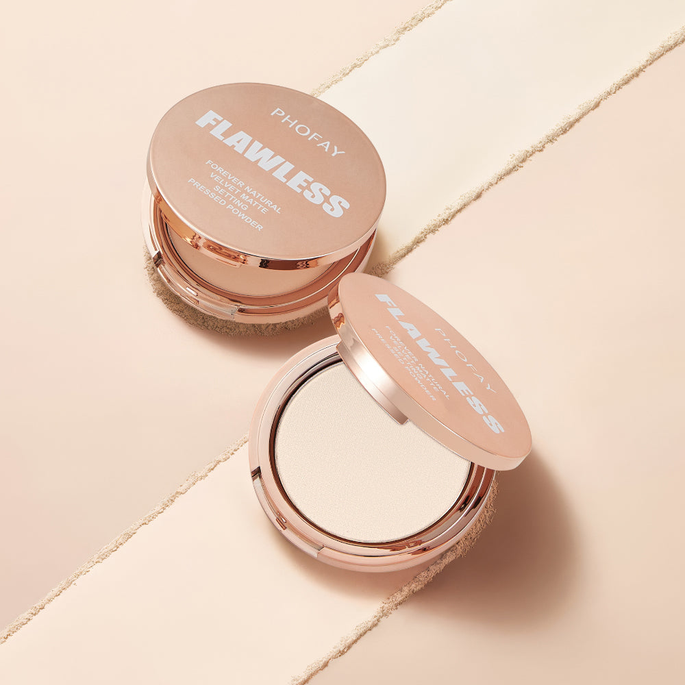 PHOFAY Matte Setting Pressed Powder LadyShow.Store
