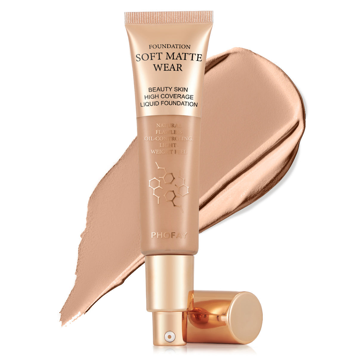 PHOFAY Full Coverage Foundation LadyShow.Store