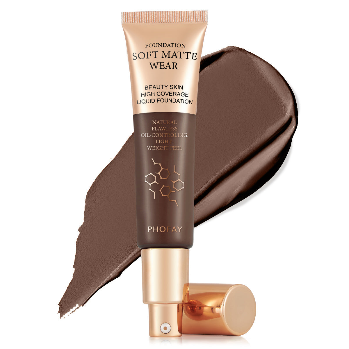 PHOFAY Full Coverage Foundation LadyShow.Store