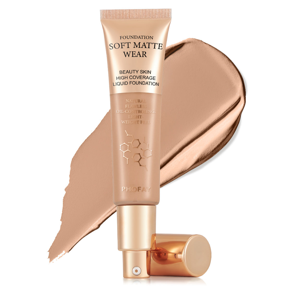 PHOFAY Full Coverage Foundation LadyShow.Store