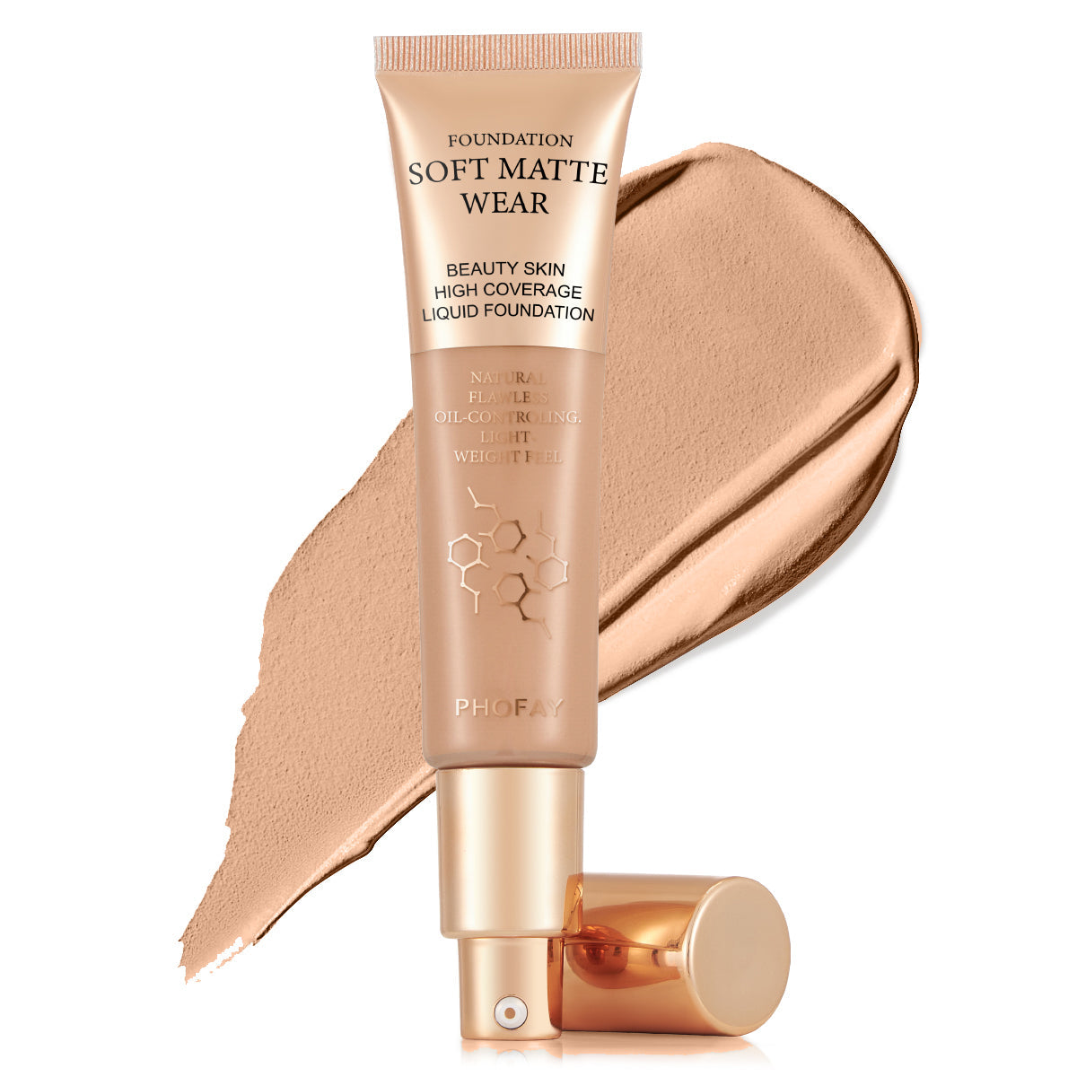 PHOFAY Full Coverage Foundation LadyShow.Store