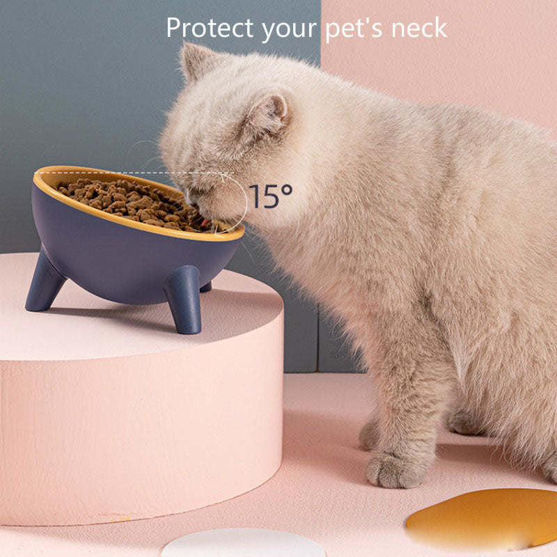 Cat Dog Bowl With Stand Pet Feeding Food Bowls Dogs Bunny Rabbit Nordic Color Feeder Product Supplies Pet Accessories Pets Fashion