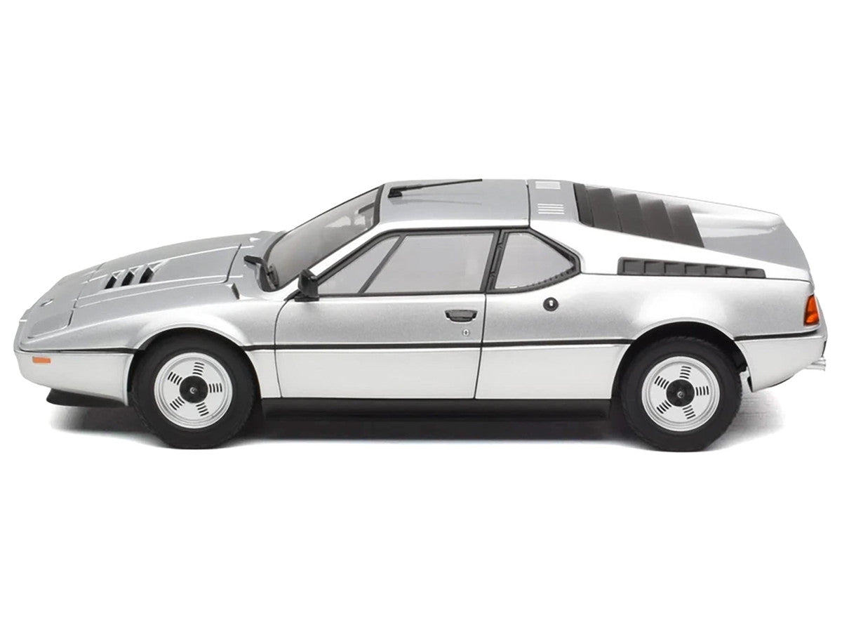 1980 BMW M1 Silver Metallic 1/18 Diecast Model Car by Norev LuxuryLifeWay Online Store