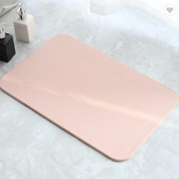 Anti-Slip Foot Pad Super Absorb Dry Diatomite Bath Mat