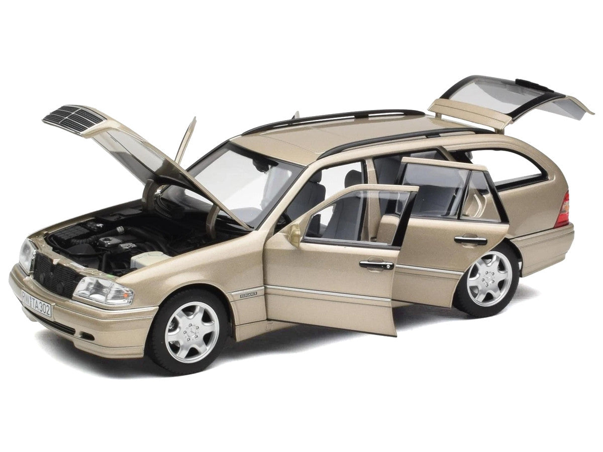 1997 Mercedes-Benz C-Class T-Model Smoke Silver Metallic 1/18 Diecast Model Car by Norev LuxuryLifeWay Online Store