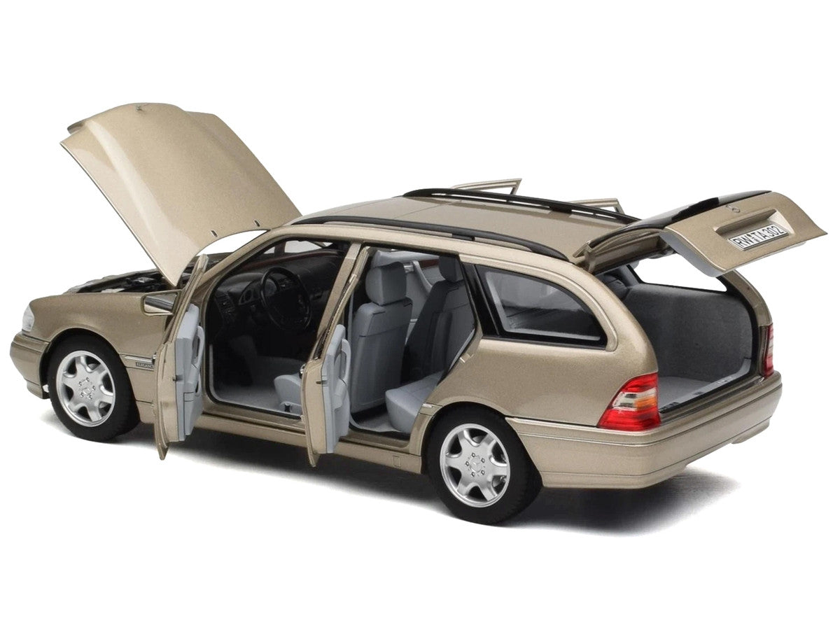 1997 Mercedes-Benz C-Class T-Model Smoke Silver Metallic 1/18 Diecast Model Car by Norev LuxuryLifeWay Online Store