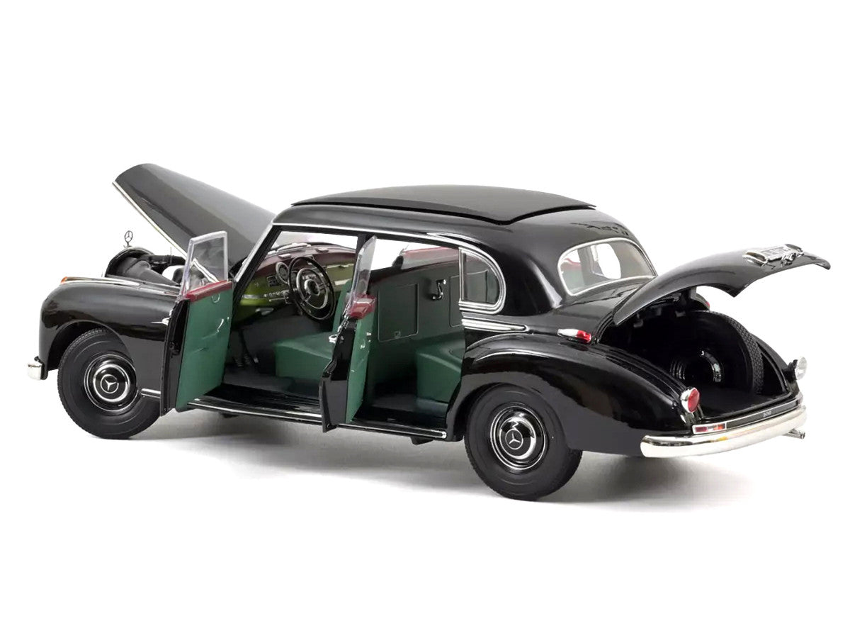 1955 Mercedes-Benz 300 Black "German Chancellor Konrad Adenauer" 1/18 Diecast Model Car by Norev LuxuryLifeWay Online Store