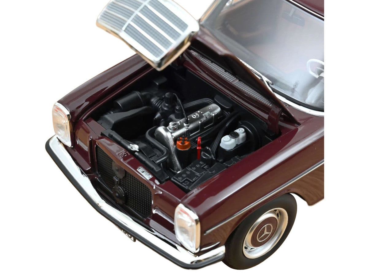 1968 Mercedes-Benz 200 Dark Red Brown 1/18 Diecast Model Car by Norev LuxuryLifeWay Online Store
