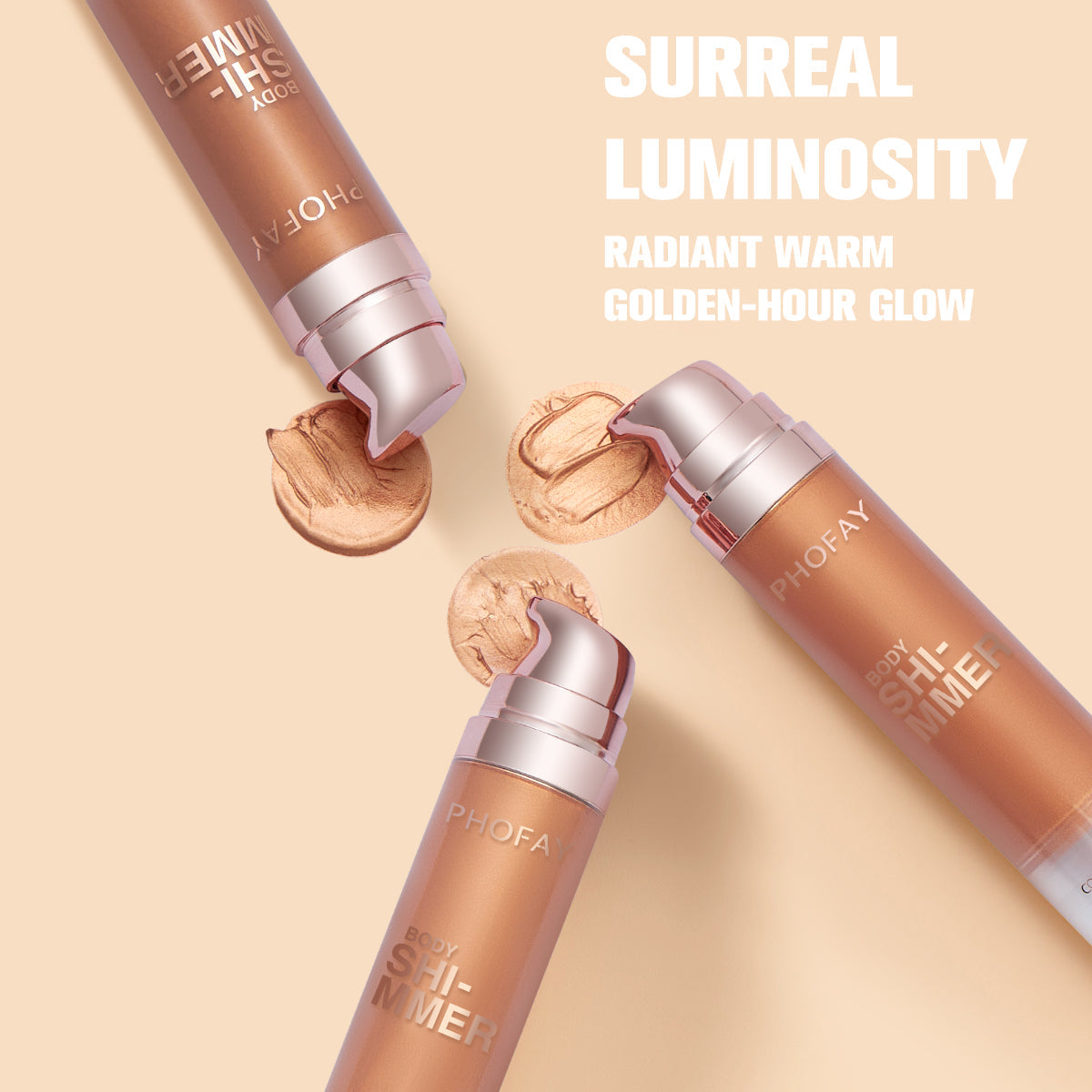 PHOFAY Body Shimmer Oil LadyShow.Store