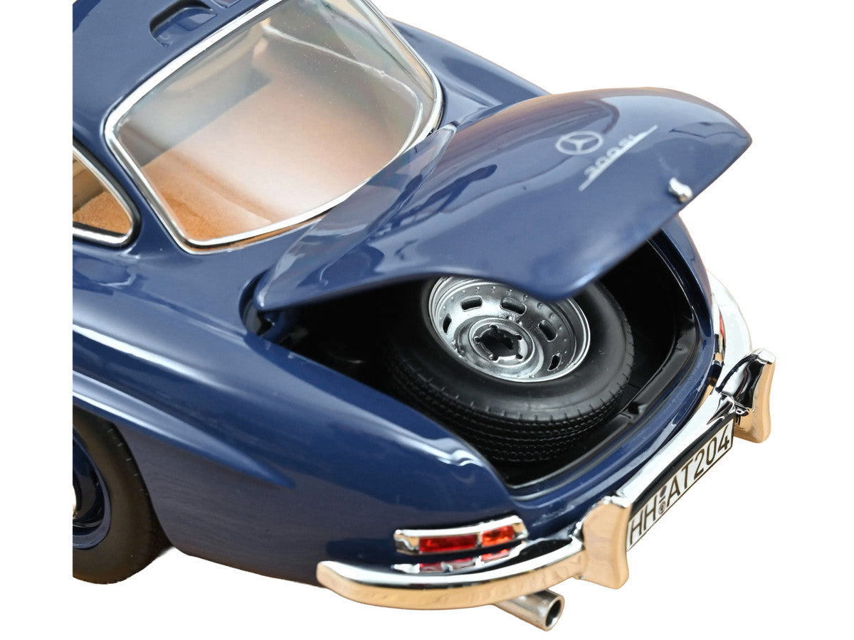1954 Mercedes-Benz 300 SL Blue 1/18 Diecast Model Car by Norev LuxuryLifeWay Online Store