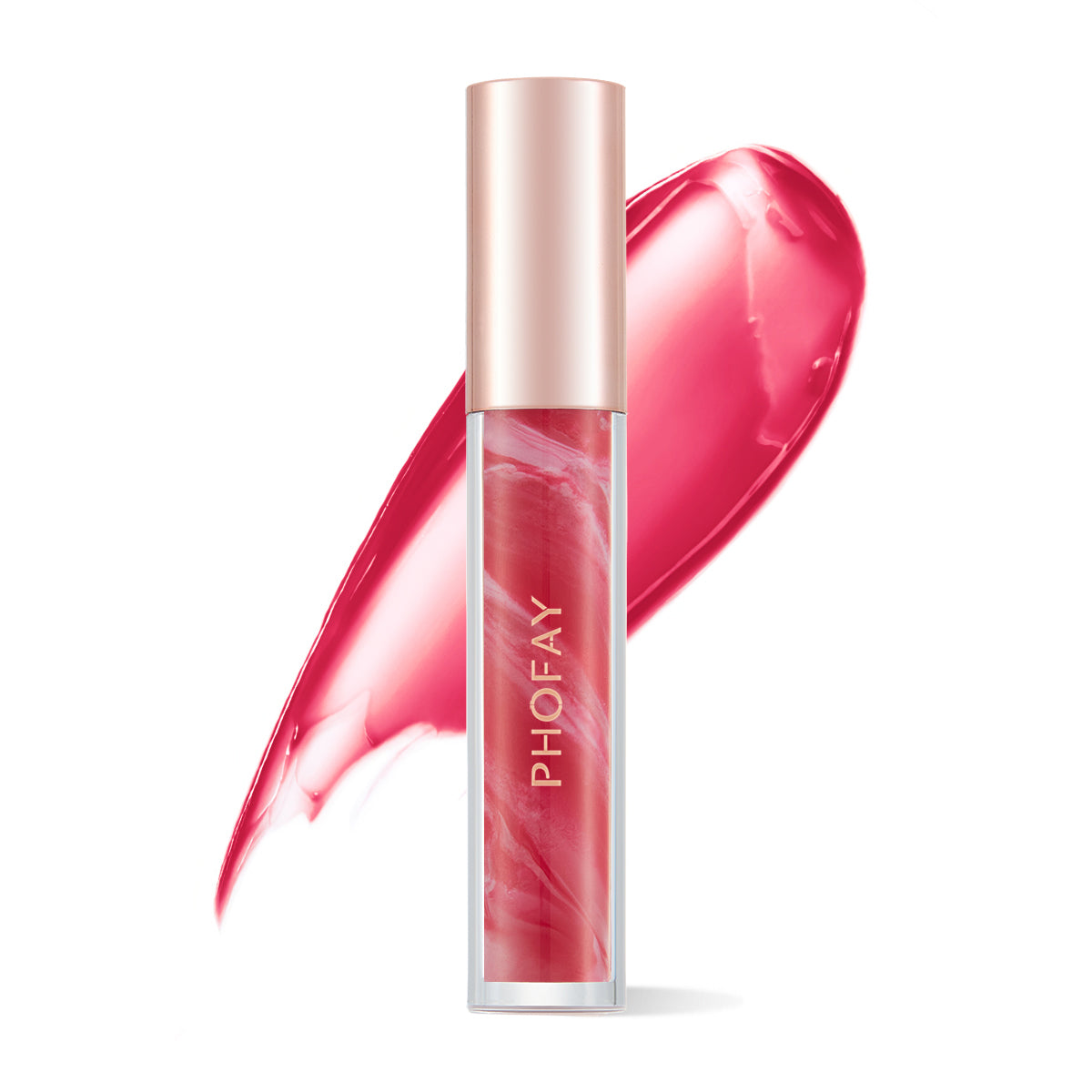 PHOFAY Rose Blooming Hydrating Lip Gloss LadyShow.Store