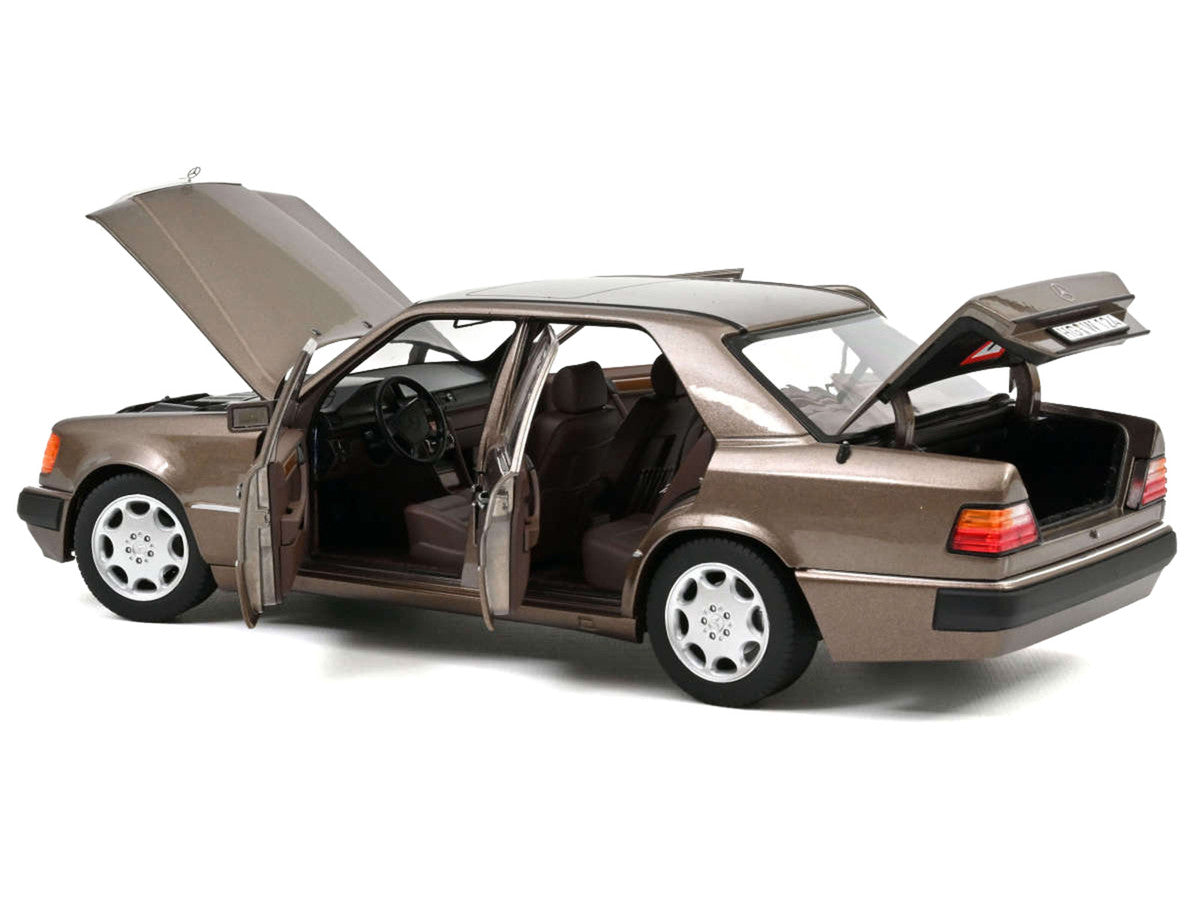 1990 Mercedes-Benz 500 E Impala Brown Metallic 1/18 Diecast Model Car by Norev LuxuryLifeWay Online Store