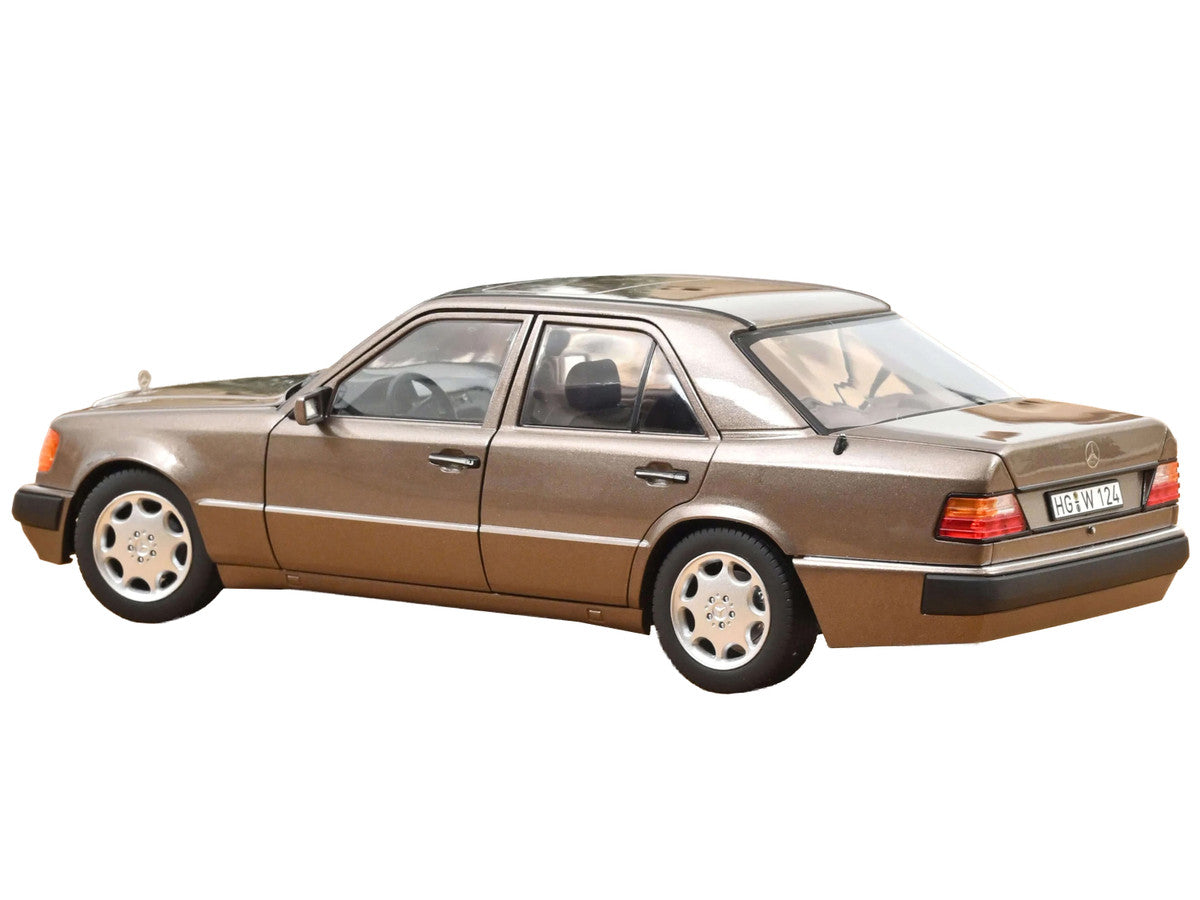 1990 Mercedes-Benz 500 E Impala Brown Metallic 1/18 Diecast Model Car by Norev LuxuryLifeWay Online Store