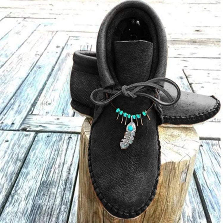 And Bare Short Boots Winter Plush Warm Snow Boots Vintage Martin Boots LadyShow.Store