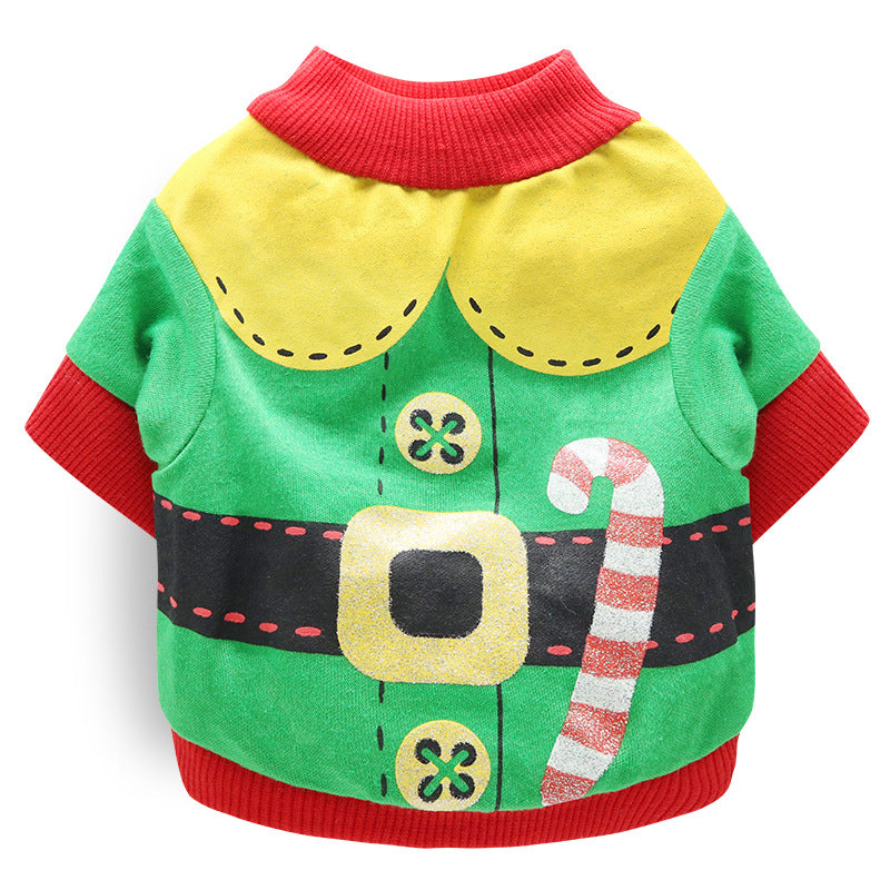 Christmas pet dog clothes Pets Fashion