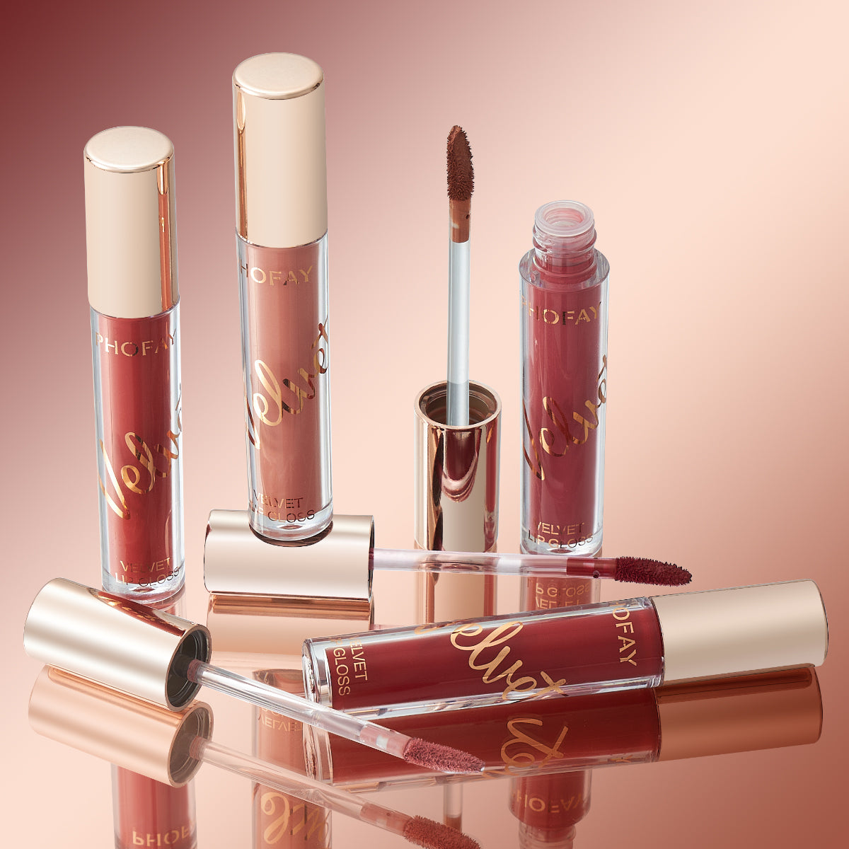 PHOFAY Velvet Lip Gloss LadyShow.Store