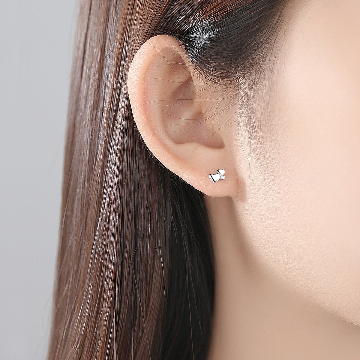 S925 Sterling Silver Stud Earrings LadyShow.Store