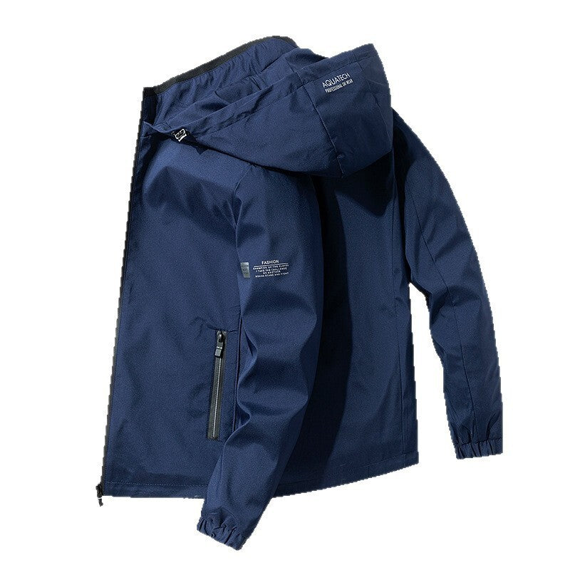 Youth Handsome Fleece-lined Thick Jacket Men Best YouTube Store