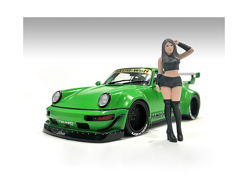 "Auto Salon Girls" Figure 2 for 1/18 Scale Models by American Diorama LuxuryLifeWay Online Store
