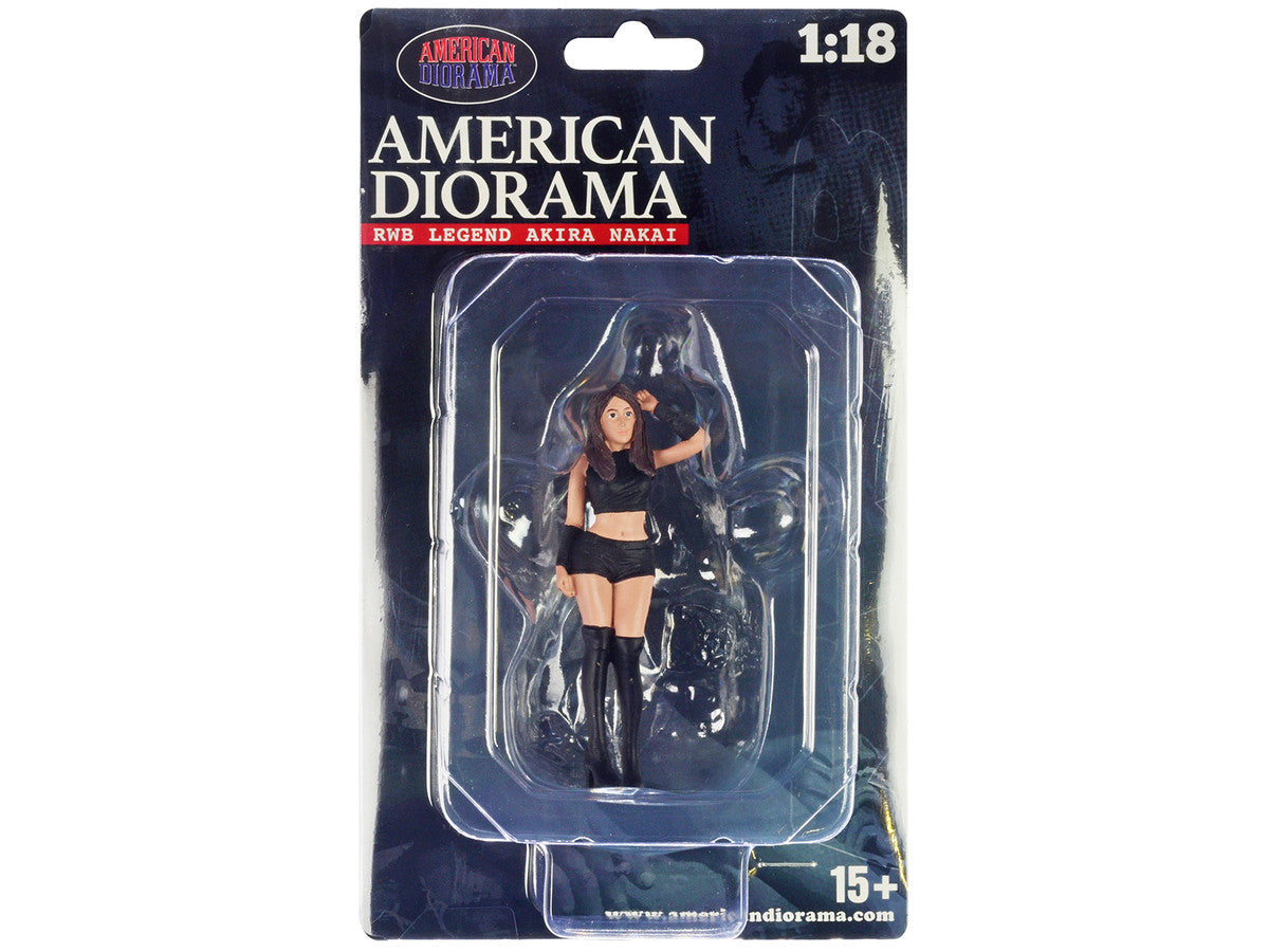 "Auto Salon Girls" Figure 2 for 1/18 Scale Models by American Diorama LuxuryLifeWay Online Store