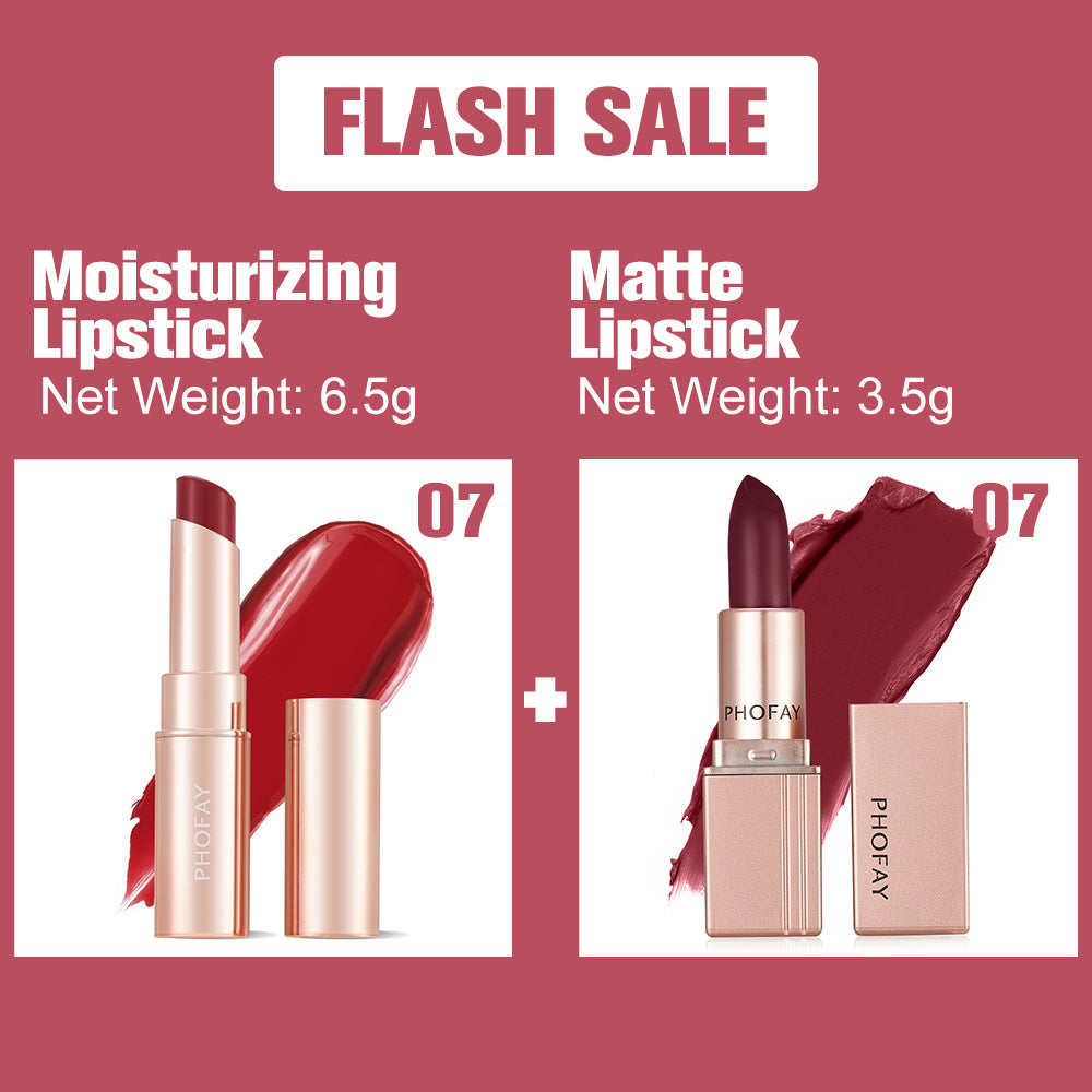 PHOFAY Moisturizing Lipstick And Matte Lipstick LadyShow.Store